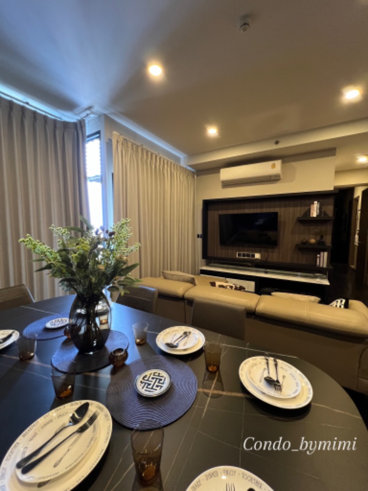 For RentCondoSukhumvit, Asoke, Thonglor : For rent park origin thonglor 66.66sqm. 2bedroom🏢