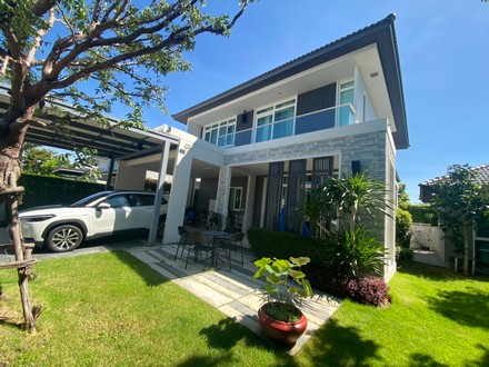 ขายบ้านลาดกระบัง สุวรรณภูมิ : sss053 ขายบ้านเดี่ยว มัณฑนา อ่อนนุช-วงแหวน 5 Mantana Onnut-Wongwaen 5 ติดถนนวงแหวน บนทำเลศักยภาพ ใกล้เมกะ บางนา ikeaบางนา