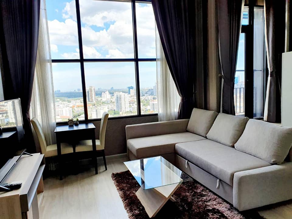 ให้เช่าคอนโดสาทร นราธิวาส : 👑 Knightsbridge Prime Sathorn  👑 ให้เช่าห้อง Duplex ขนาด 38 ตรม. ห้องสวยแต่งครบ มีเฟอร์ฯและเครื่องใช้ไฟฟ้าพร้อมย้ายเข้า