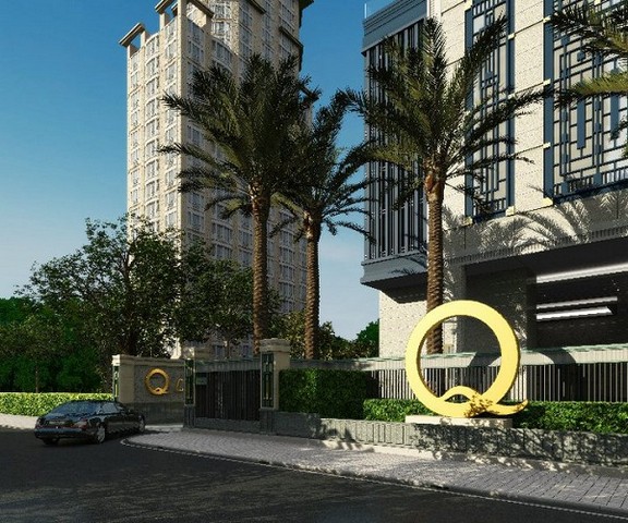For RentCondoWitthayu, Chidlom, Langsuan, Ploenchit : Condo for rent, Q Langsuan, beautiful room, high floor, fully furnished.