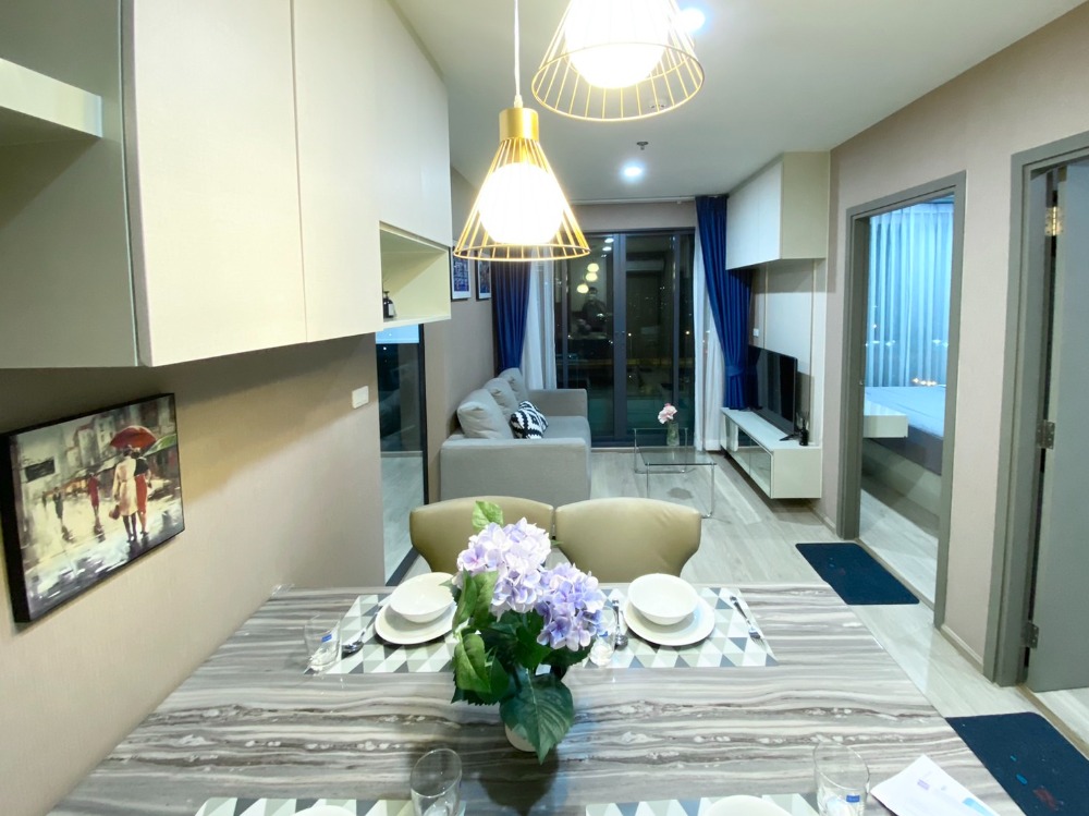 For RentCondoBangna, Bearing, Lasalle : For rent IDEO O2, Chao Phraya River view.