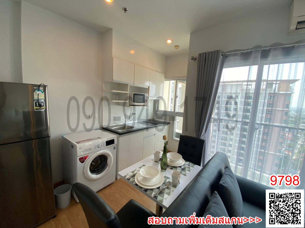 For RentCondoBang kae, Phetkasem : Condo for rent: The Parkland Phetkasem, next to MRT Lak Song.