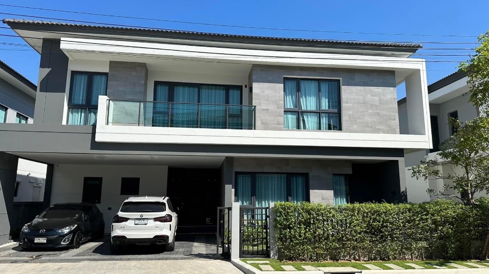 ให้เช่าบ้านบางนา แบริ่ง ลาซาล : For Rent 4 bedrooms The City Bangna (New Project) Luxury Detached House Pet friendly Near Mega Bangna Fully furnished Ready to move in