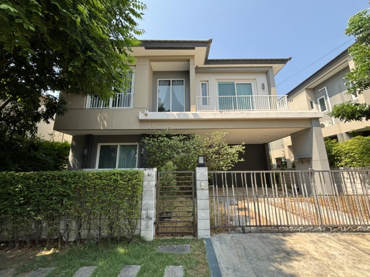 For RentHouseBangna, Bearing, Lasalle : Single house for rent, Bangna, 3 bedrooms, 4 bathrooms