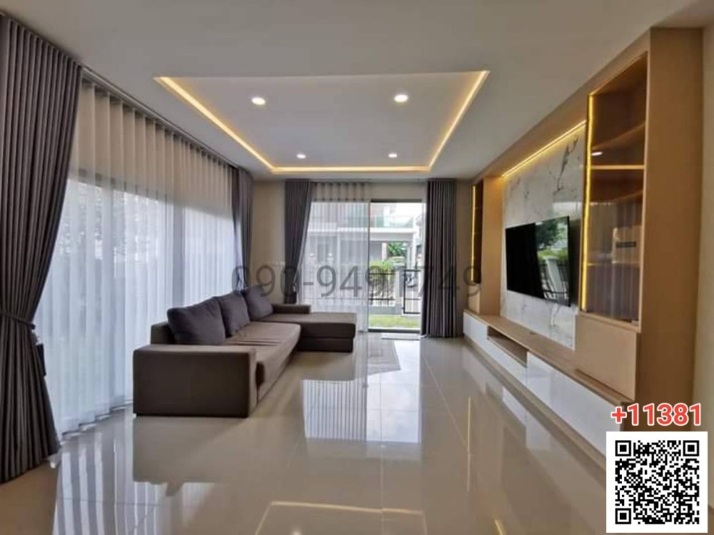 For RentHouseLadkrabang, Suwannaphum Airport : Single house for rent, Perfect Place Village, Sukhumvit 77, Suvarnabhumi (Lat Krabang 20/3)
