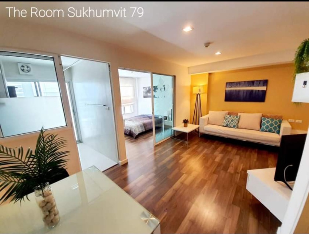 ให้เช่าคอนโดอ่อนนุช อุดมสุข : ให้เช่า🔥The Room Sukhumvit 79 (BTSอ่อนนุช) ขนาด40ตร.ม คอนโดห้องสวย เฟอร์ครบ พร้อมเข้าอยู่ ชั้น8 ห้องมุม