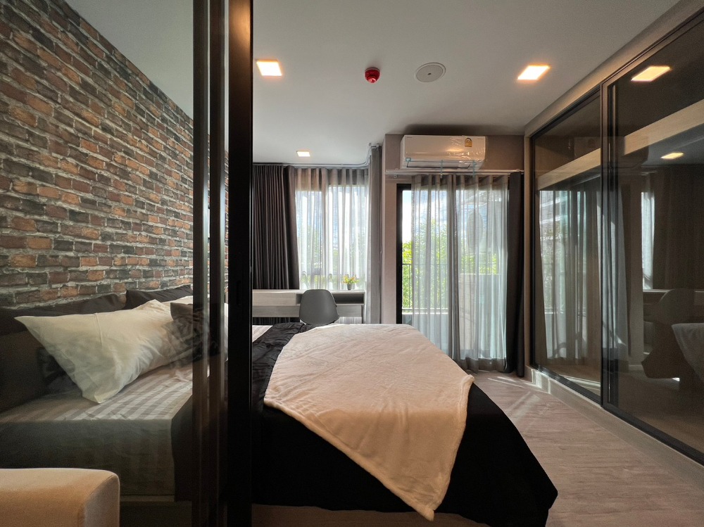 ให้เช่าคอนโดปทุมธานี รังสิต ธรรมศาสตร์ : ให้เช่า คอนโด เคฟ เอวา 1 BEDROOM 9,500 บ/ด ตึก D ชั้น 2 ห้อง ขนาด 25.12 ตรม เฟอร์ครบ พร้อมอยู่