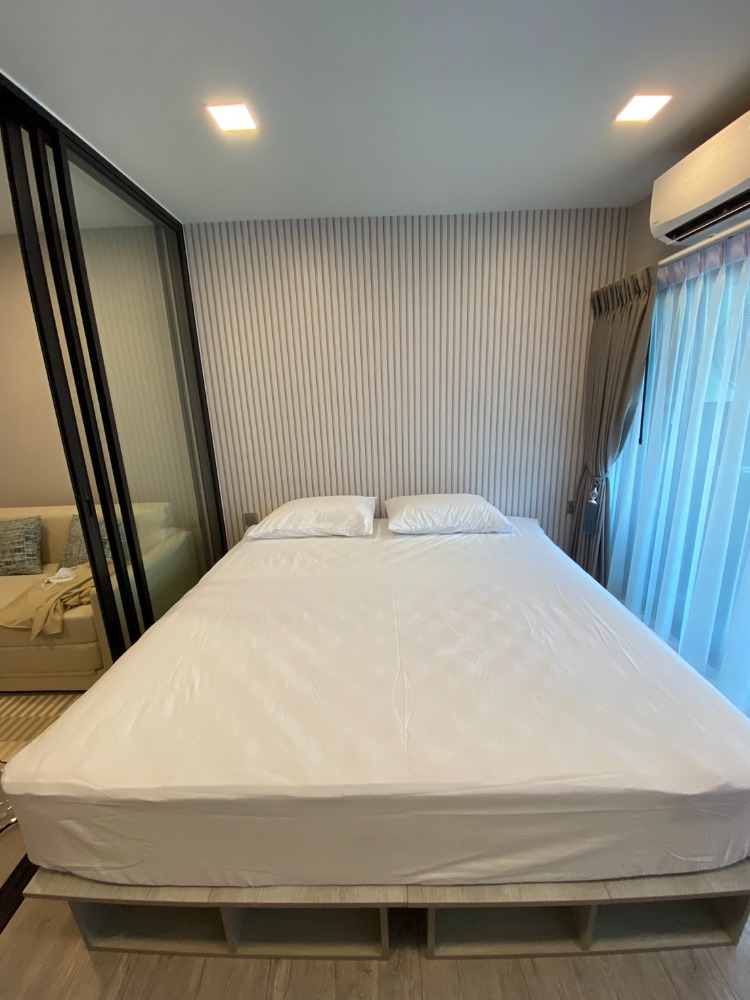 ให้เช่าคอนโดปทุมธานี รังสิต ธรรมศาสตร์ : ให้เช่า คอนโด เคฟ เอวา เตียง 6 ฟุต  Bedroom Exclusive ขนาด 28.09 ตรม 12,000 บ/ด ตึก D ชั้น 4 วิวด้านใน เฟอร์ครบ พร้อมอยู่