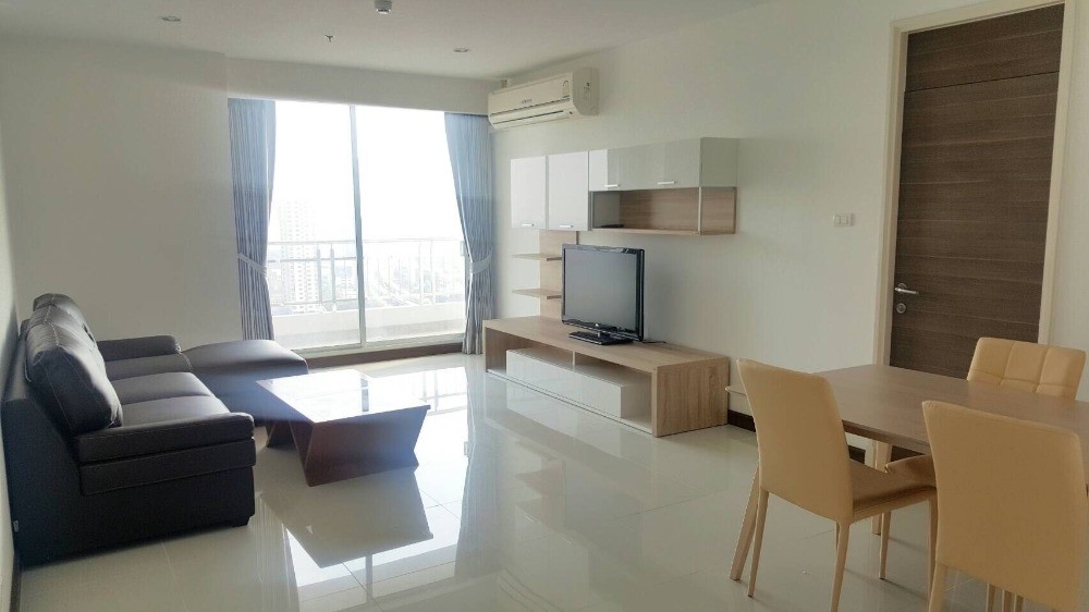 For SaleCondoRama3 (Riverside),Satupadit : S-SPPR102 Condo for sale Supalai Prima Riva, 25th floor, city view, 117 sq m., 2 bedrooms, 2 bathrooms, 9.1 million 064-959-8900