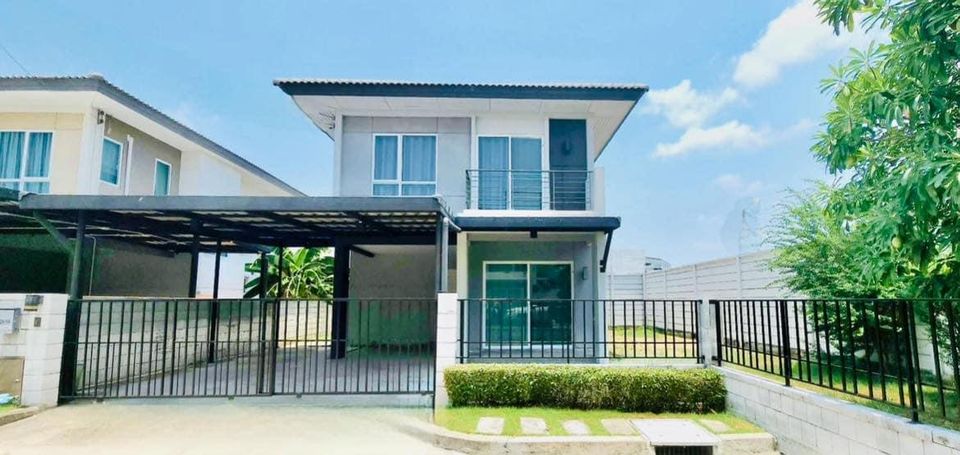 ให้เช่าบ้านราษฎร์บูรณะ สุขสวัสดิ์ : ให้เช่าบ้านเดี่ยว 2 ชั้น ซอยสขสวัสดิ์64 บ้านสวยใหม่ บ้านหลังมุม ใกล้เซ็นทรัล พระราม 3