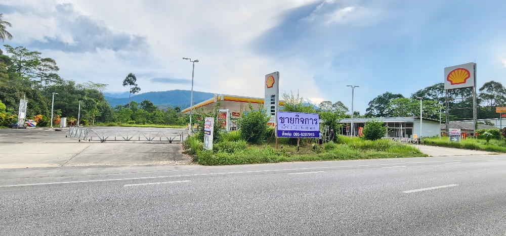 For SaleHotel&Apartment BusinessPhatthalung : Shell gas station for sale Selling gas station with land Phatthalung gas station for sale
