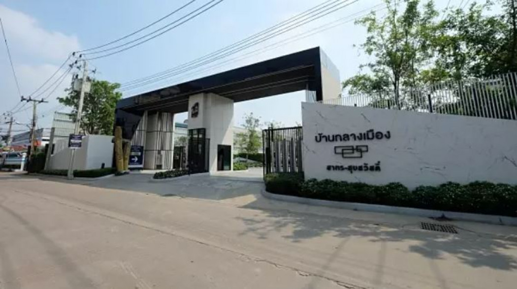 ขายทาวน์โฮมราษฎร์บูรณะ สุขสวัสดิ์ : ขาย/ เช่า  ทาวน์โฮม 3 ชั้น หลังมุม 18.5 ตรว. บ้านกลางเมือง สาธร - สุขสวัสดิ์ 39 Baan Klang Muang Sathorn – Suksawat 39 ทำเลดี เดินทางสะดวก