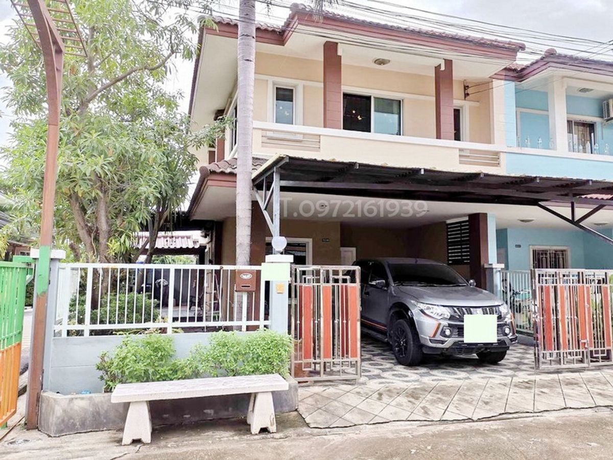 For RentTownhomeNawamin, Ramindra : 🏡2-story townhouse for rent, Watcharapol Intersection, near Ramintra Expressway.