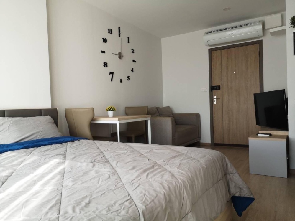 For RentCondoBangna, Bearing, Lasalle : IDO2118 for rent Ideo O2, 12th floor, Building C, city view, 26.50 sq m, 1 bedroom, 1 bathroom, 10,000 baht, 064-878-5283