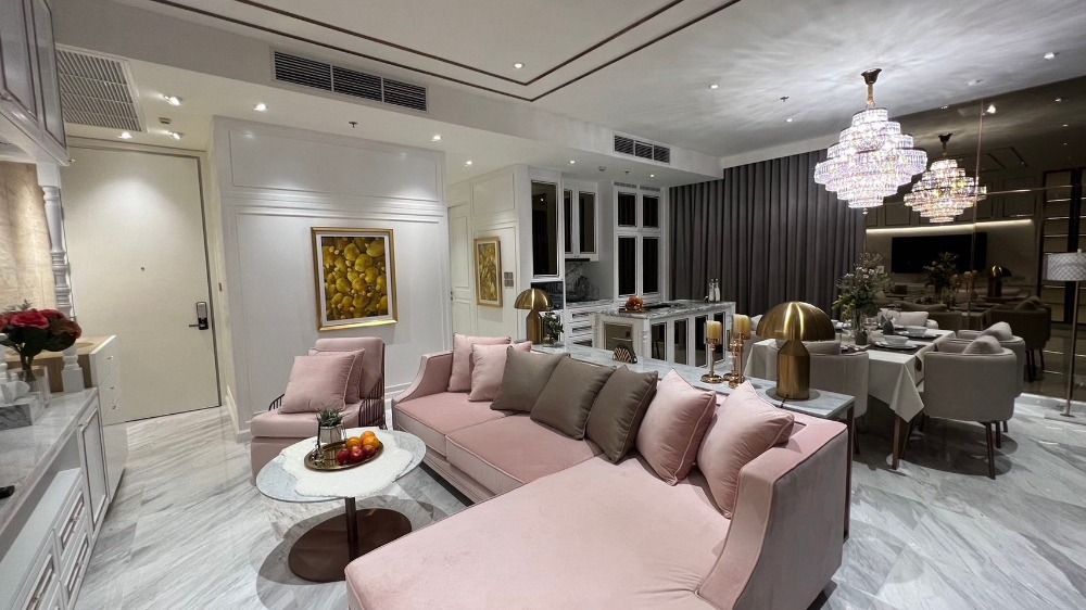 ให้เช่าคอนโดสุขุมวิท อโศก ทองหล่อ : LTHC10318 –Khun by Yoo  FOR RENT size 100 Sq.m. 2 beds 2 baths Near BTS Thonglor Station ONLY 180K/Mont