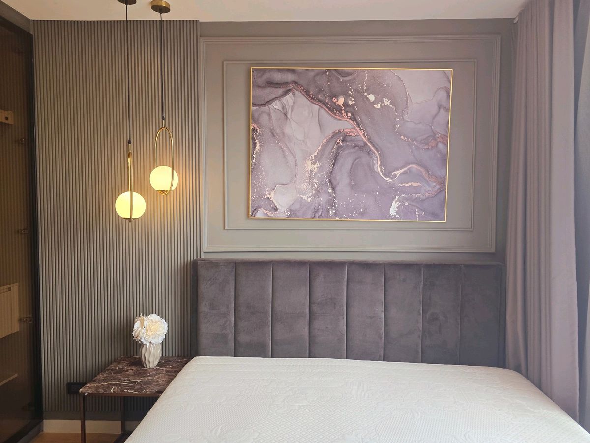 For RentCondoRama9, Petchburi, RCA : 📣Condo for rent Rama 9 1 Bed Plus🌈Groove Ratchada (Soi 3) - Rama 9🌈Behind Fortune Chinese Embassy🌈MRT Rama 9🌈MRT Cultural Center