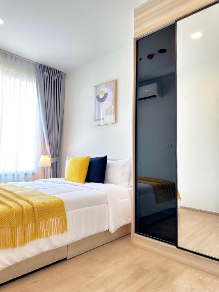 For RentCondoKasetsart, Ratchayothin : CWK108 for rent Chewathai Kaset Nawamin, 8th floor, city view, 25 sq m., 1 bedroom, 1 bathroom, 13,000 baht, 091-942-6249