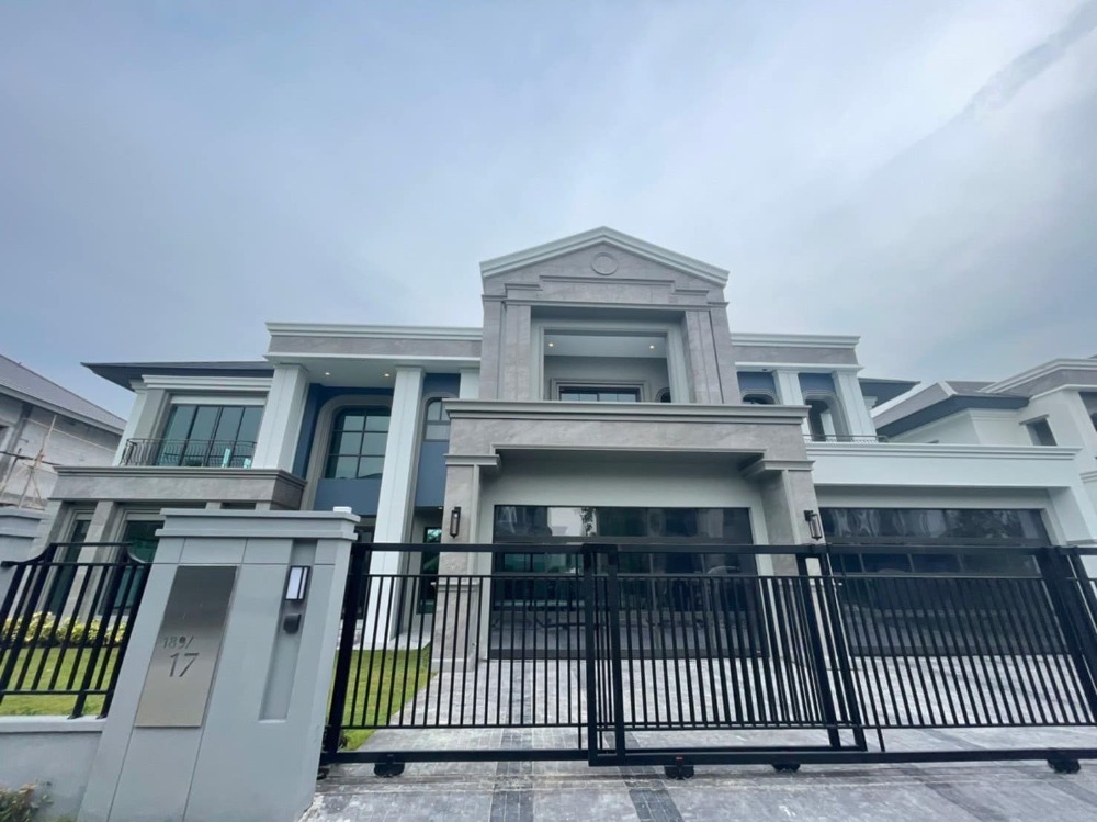 For SaleHouseBangna, Bearing, Lasalle : Single house Grand Bangkok Boulevard Sukhumvit - Srinakarin / 5 bedrooms (For Sale), Grand Bangkok Boulevard Sukhumvit - Srinakarin / Detached House 5 Bedrooms (FOR SALE) PUY317