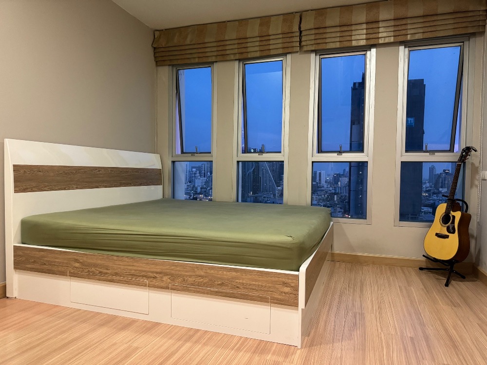 For RentCondoSiam Paragon ,Chulalongkorn,Samyan : CU Terrace【𝐑𝐄𝐍𝐓】🔥2 bedrooms, minimalist style, bright tones, easy on the eyes, near Samyan MRT🔥 Contact Line ID: @hacondo
