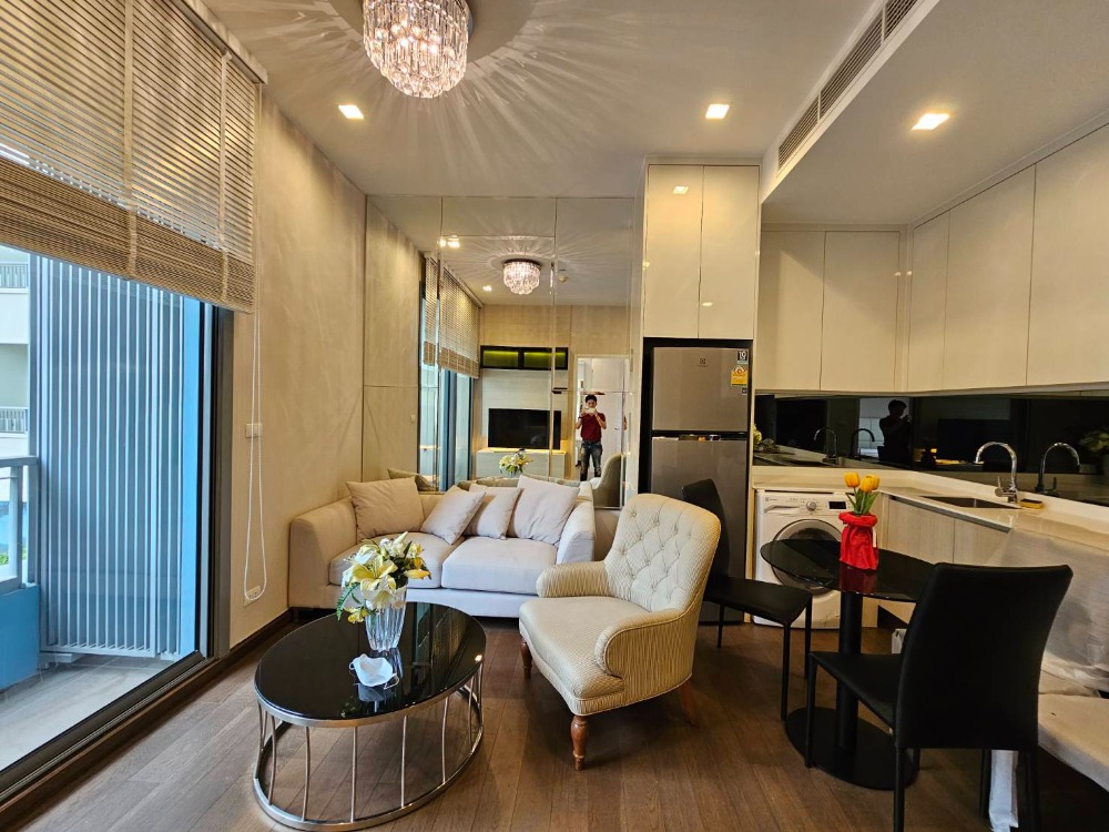 For RentCondoRama9, Petchburi, RCA : Condo for rent Q Asoke, fully furnished, beautifully decorated room, ready to move in.