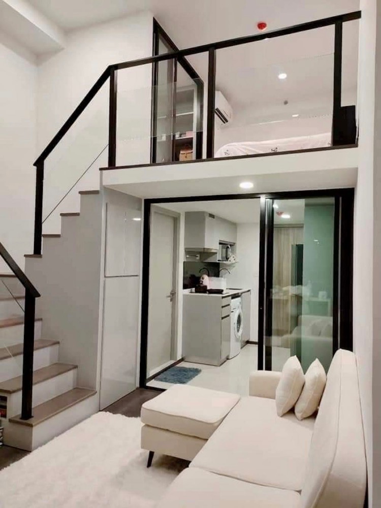 ให้เช่าคอนโดเกษตรศาสตร์ รัชโยธิน : ห้องมาใหม่! KnightsBridge Space Ratchayothin, ห้อง Loft แต่งสวย ราคาน่ารัก เฟอร์ครบวิวดี ใกล้ BTS รัชโยธินพร้อมเข้าอยู่ ติดต่อ 062-262-5946