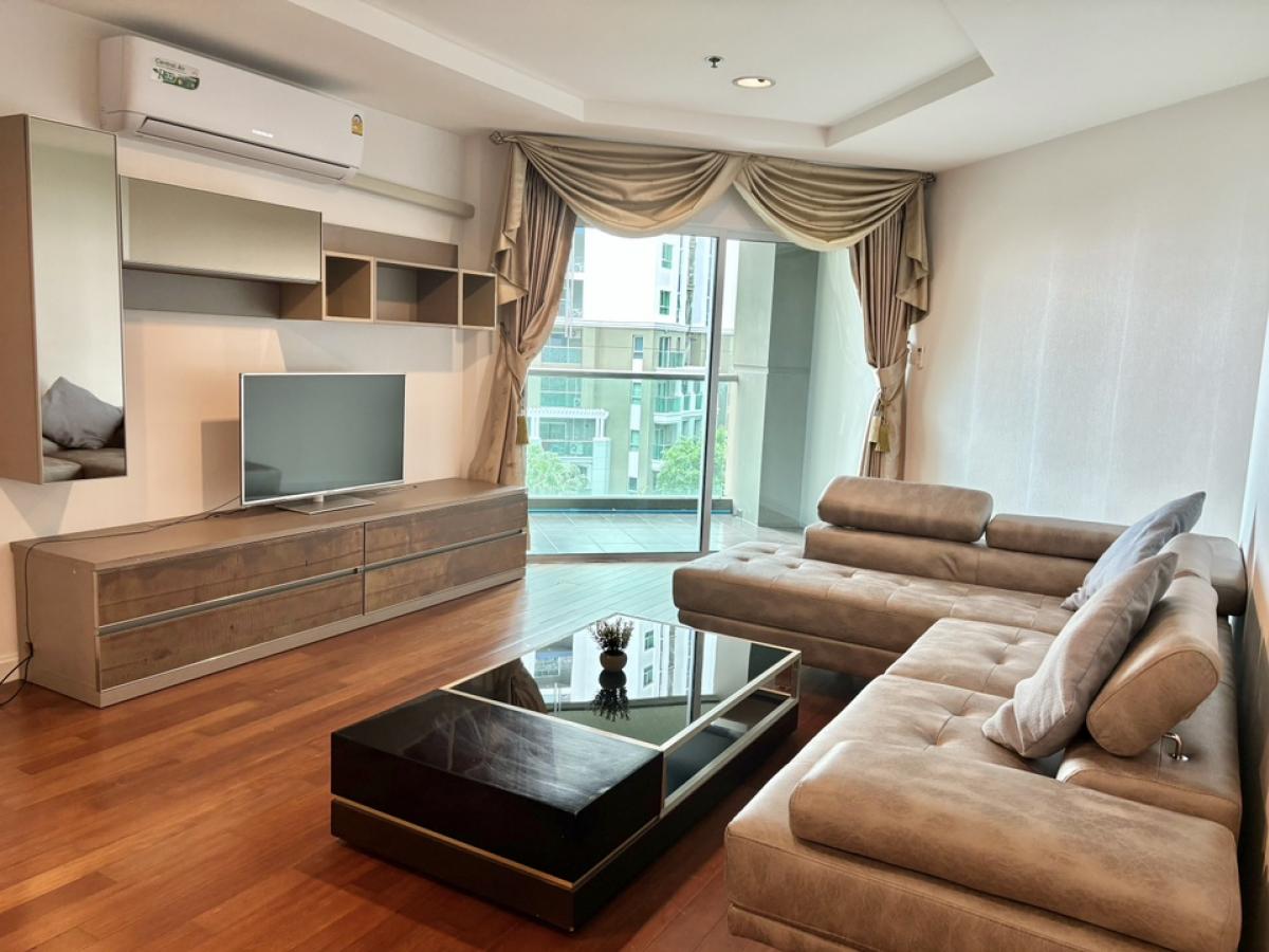 For RentCondoRama9, Petchburi, RCA : Condo for rent BELLE GRAND RAMA9. type 2 bed 1 bath 80sqm building C