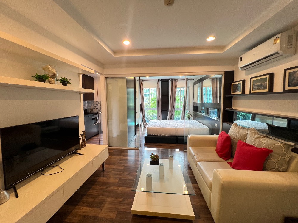 For RentCondoNawamin, Ramindra : 📢 Condo for rent, Parc Exo Kaset-Nawamin, Building A, pool view, ready to move in immediately.