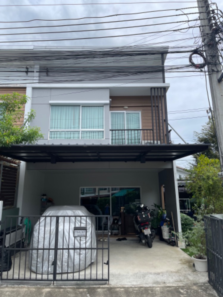 For SaleTownhomePattanakan, Srinakarin : 2-story townhouse for sale, Willette Light Pattanakarn 38, corner unit, fully furnished, ready to move in (N.1026)