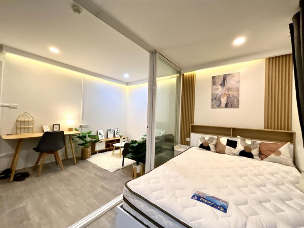 ให้เช่าคอนโดลาดพร้าว101 แฮปปี้แลนด์ : ให้เช่า ลุมพินี เซ็นต์เตอร์ แฮปปี้แลนด์ ตึก E1 มีทีวี ตู้เย็น เครื่องทำน้ำอุ่น ไมโครเวฟ