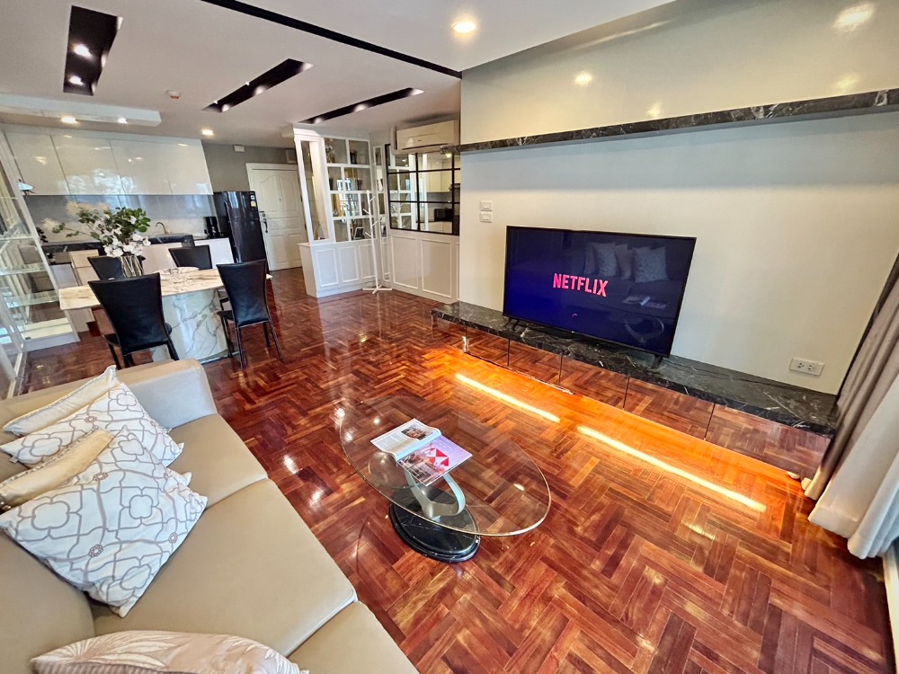 For RentCondoRama9, Petchburi, RCA : 🔥Condo for rent, 2 bedrooms, near BTS Ratchathewi, room ready to move in, luxuriously decorated, reasonable price.