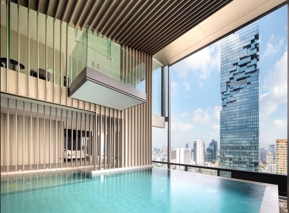 For SaleCondoSathorn, Narathiwat : ♦ Prime location ♦ Tait sathorn​12​ (Tait Sathorn Twelve) | Floor 05+ 70.75 sq m. | Type 2B3 2 bedrooms | Near BTS St. Louis 1 minute, Mahanakhon Building 4 minutes.