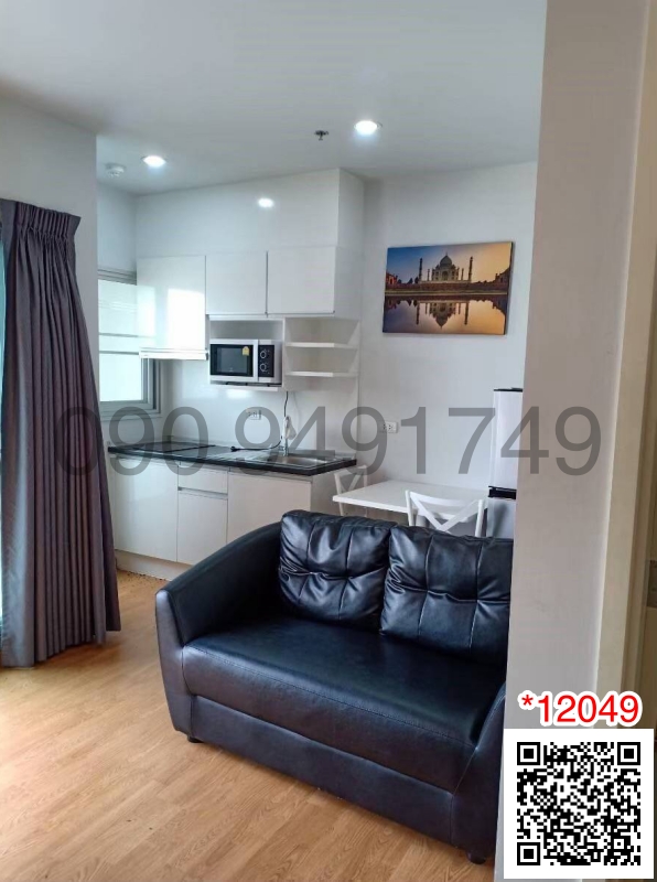 For RentCondoBang kae, Phetkasem : Condo for rent, The Parkland Phetkasem, 6th floor, Building B, next to Lak Song MRT, ready to move in.