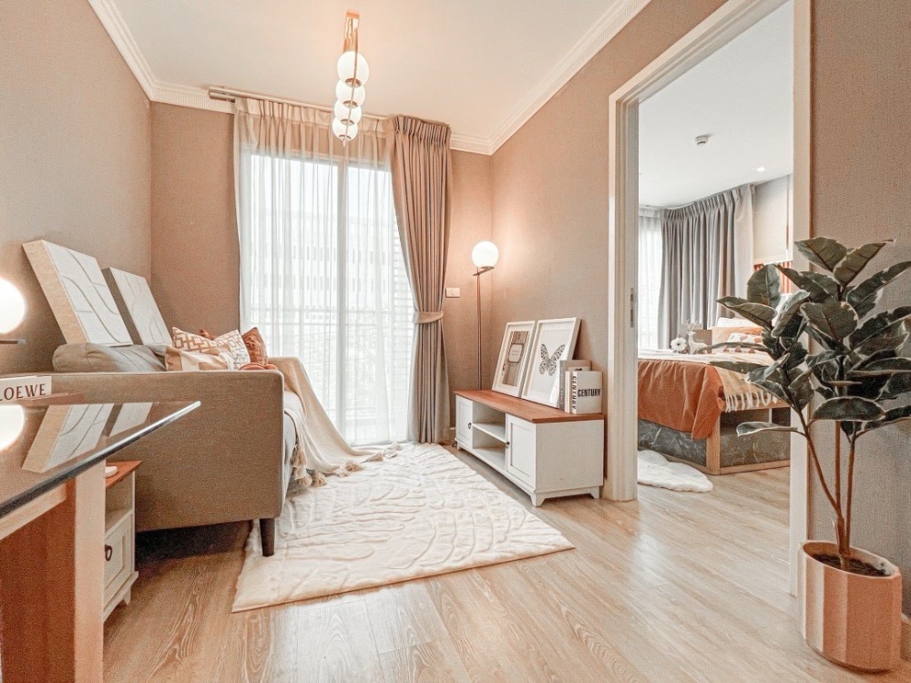 For SaleCondoKasetsart, Ratchayothin : ME-180 Condo for sale, corner room, lots of space, Metro Luxe Kaset, near Kasetsart University.