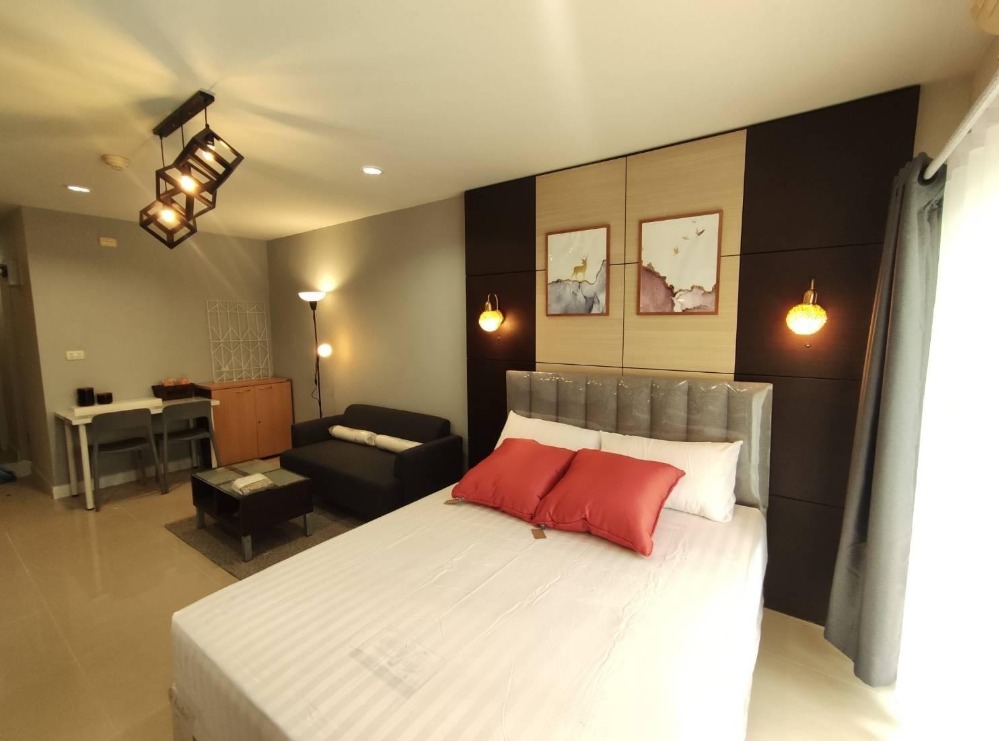 For SaleCondoChaengwatana, Muangthong : S-LMPT101 Condo for sale, The Lake Metro Park Sathorn, 2nd floor, city view, 30 sq m., studio room, 1 bathroom, 1.10 million, 064-878-5283