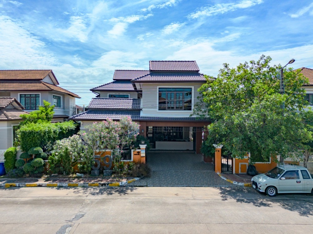 For SaleHouseMin Buri, Romklao : S-HRKM101 for sale, detached house, Romklao 11, 2 floors, size 100 sq m, usable area 300 sq m, 3 bedrooms, 3 bathrooms, 11.85 million 064-959-8900