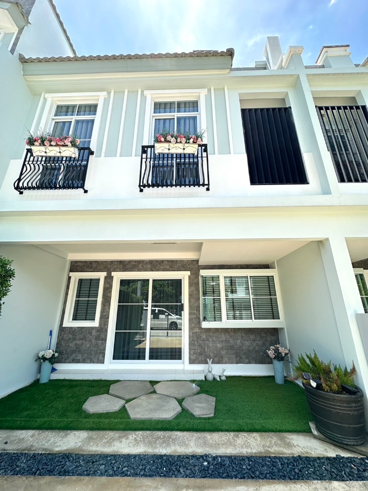 For RentTownhomeBangna, Bearing, Lasalle : For rent Indy 2 Bangna-Ramkhamhaeng 2 fully furnished  ( SPSEVE136 )