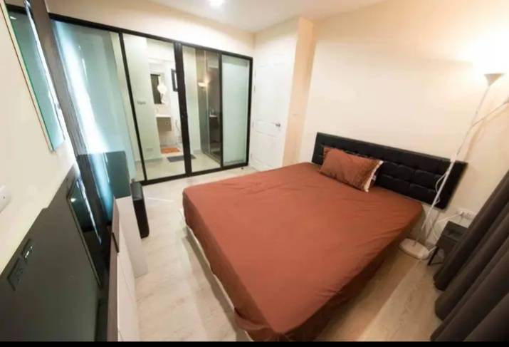 For RentCondoOnnut, Udomsuk : LVNO102 Condo for rent, The Link Vano Sukhumvit 64, 6th floor, city view, 50 sq m., 2 bedrooms, 2 bathrooms, 18,000 baht, 064-878-5283