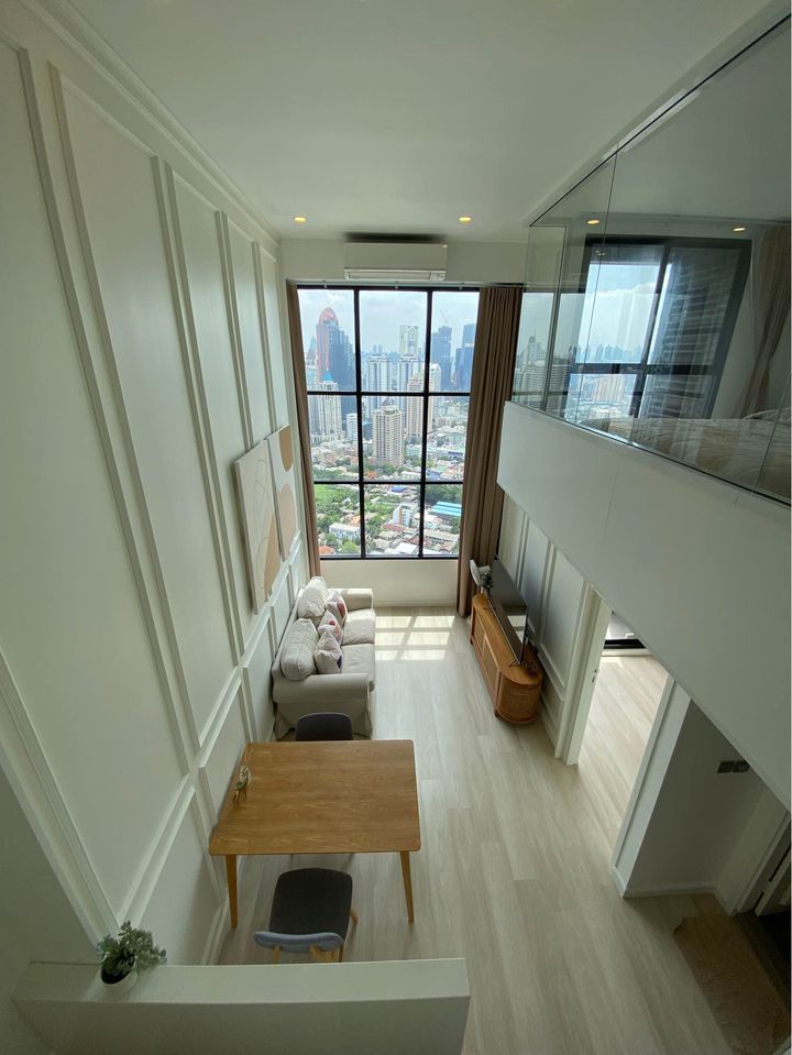 For RentCondoSathorn, Narathiwat : Knightsbridge Prime Sathorn 2 bedroom 55 sq m. 40th floor