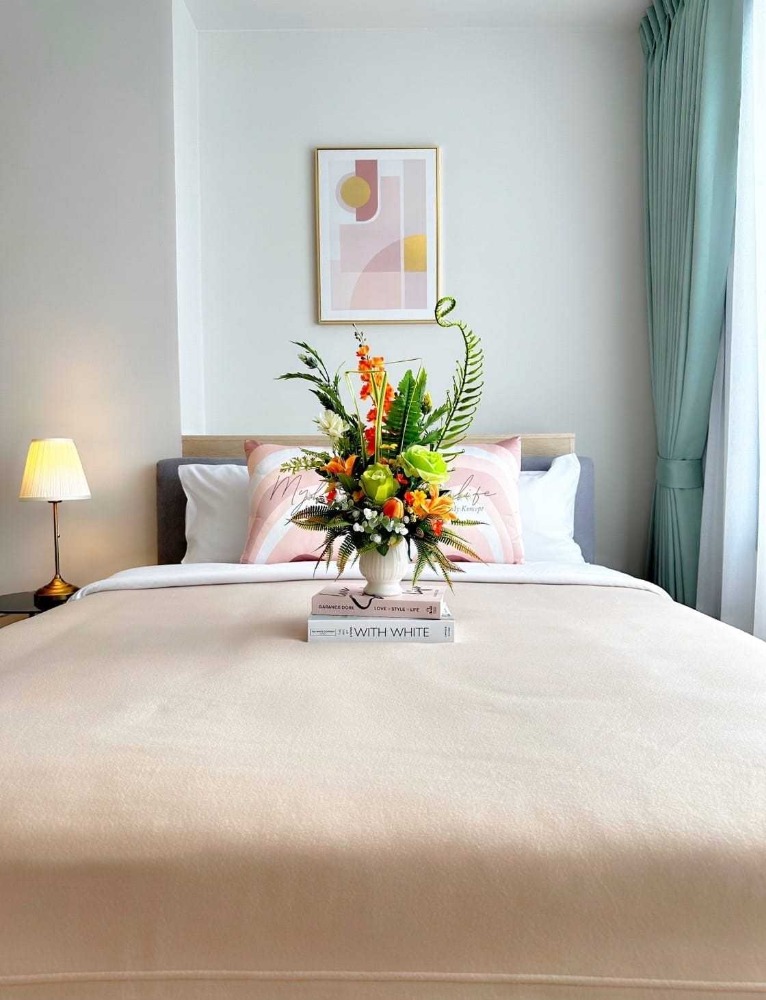 For RentCondoKasetsart, Ratchayothin : CWK113 Condo for rent, Chewathai Kaset Nawamin, 9th floor, size 35 sq m., studio, 1 bathroom, 17,000 baht, 099-251-6615