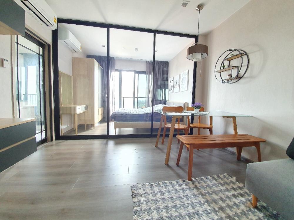 ให้เช่าคอนโดรัตนาธิเบศร์ สนามบินน้ำ พระนั่งเกล้า : ให้เช่า politan rive ชั้น 31 ขนาด 30 ตร.ม. วิวแม่น้ำ สะพานพระนั่งเกล้า เฟอร์ครบ พร้อมอยู่