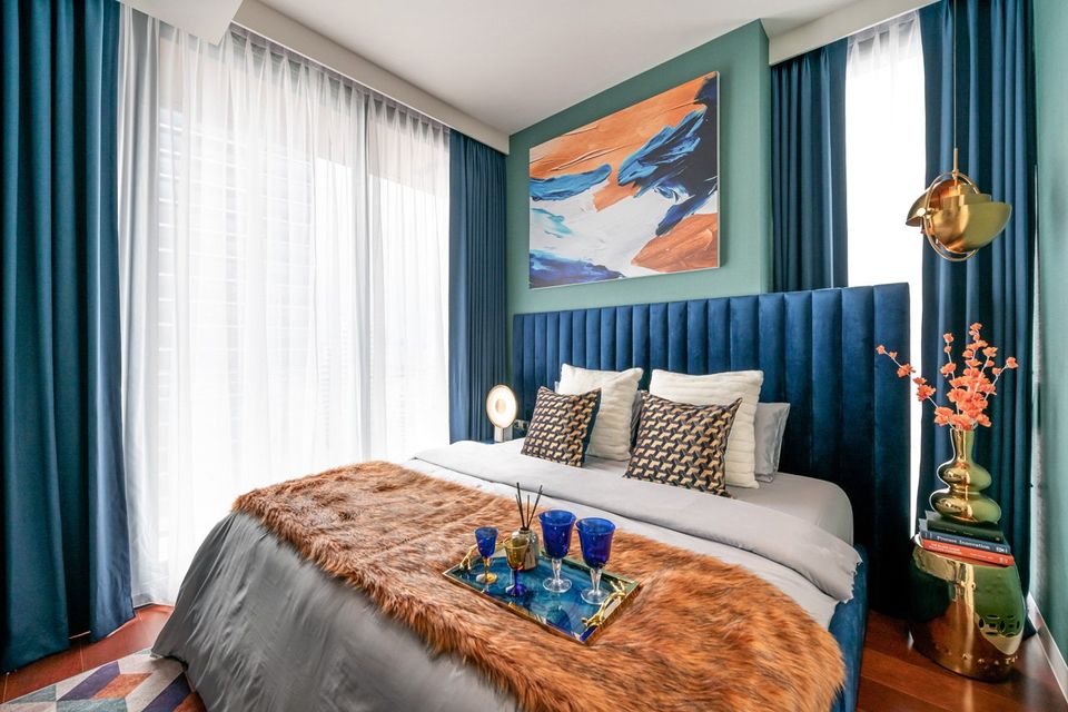 ให้เช่าคอนโดสุขุมวิท อโศก ทองหล่อ : For Rent condo 2 bedrooms at Khun by Yoo Luxury condo Near BTS Thonglor Ready to move in Rental 120,000 THB./ Month