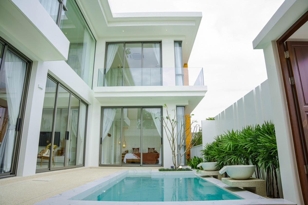 ให้เช่าบ้านภูเก็ต : ปล่อยเช่า พูลวิลล่า ป่าสัก 8 / Poolvilla for rent Thalang, Phuket