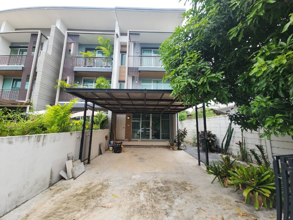 For RentTownhomeRama 2, Bang Khun Thian : Townhome for rent, Town Avenue Time, Tha Kham 16, near Big C Rama 2, just 4 minutes.