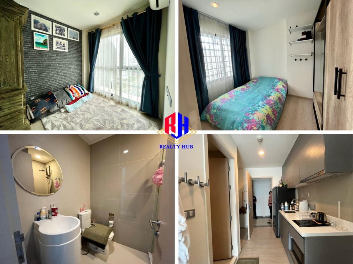 ให้เช่าคอนโดพระราม 9 เพชรบุรีตัดใหม่ RCA : เช่าคอนโดริทึ่ม อโศก2 Rhythm Asoke2 ใกล้ MRT, Airport Link, ทางด่วน