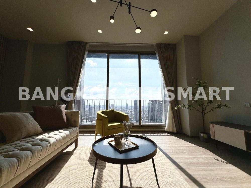 For RentCondoSathorn, Narathiwat : [For rent] Rhythm Charoenkrung Pavilion 📍 3 bedrooms, 134 sq m, only 150,000 baht, near Shewsberry International School, Chao Phraya River view / appointment to view, contact 062-362-5623