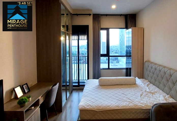 For RentCondoOnnut, Udomsuk : 🔥🔥✨Reserve🆁🅴🅽🆃Urgent!!👑High class The room is very beautiful!!✨🏦👑New luxury room, very beautiful. Nice place to live 👑✨Beautiful view✨Fully furnished!!!!🔥🔥 🎯🆁🅴🅽🆃For rent🎯KnightsBridge Prime Onnut ✅1🅱🅴