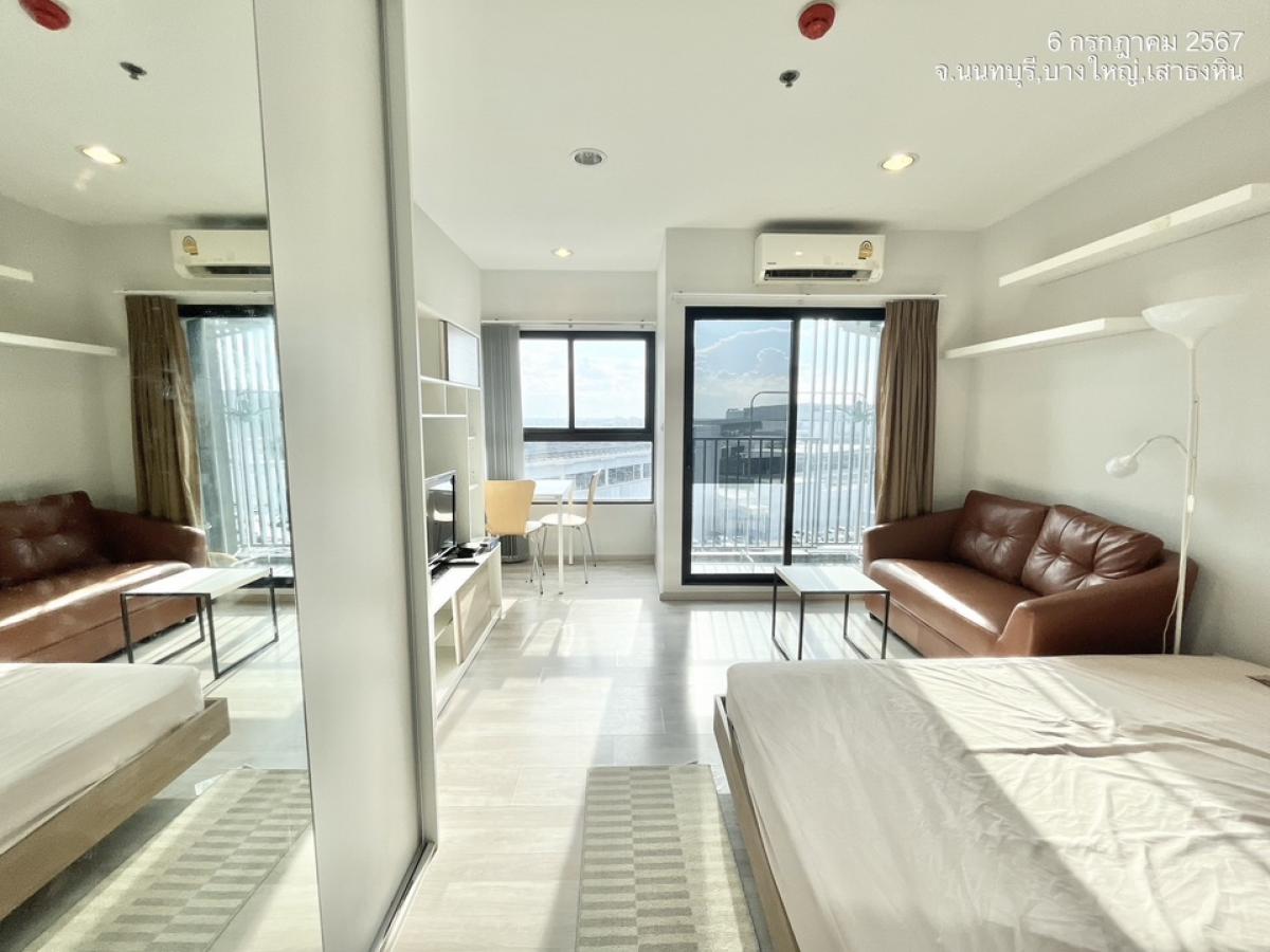 For RentCondoNonthaburi, Bang Yai, Bangbuathong : Plum Condo Central Station Phase 2 (Plum condo central station Phase2) #next to Central Westgate