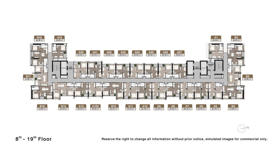 ขายดาวน์คอนโดพระราม 9 เพชรบุรีตัดใหม่ RCA : Noble Nue District R9 Selling Downpayment 1Bed room Plus ขายดาวน์ราคาดี (FQ)
