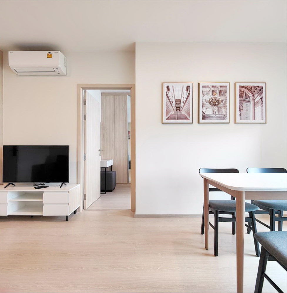 For RentCondoLadprao, Central Ladprao : 7344😊 For RENT 3 bedrooms for rent🚄near MRT Lat Phrao🏢Nue Noble Ratchada-Lat Phrao Nue Noble Ratchada-Lat Phrao🔔Area: 61.00 sq m.💲Rent: 35,000฿📞O99-5919653,065- 9423251✅LineID:@sureresidence