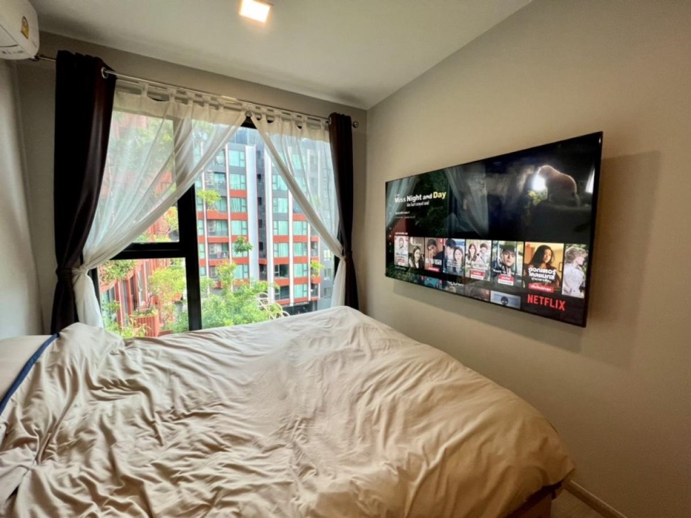For RentCondoOnnut, Udomsuk : PVCS109 Condo for rent, The Privacy S Sukhumvit 101, Building A, 5th floor, city view, 28 sq m., 1 bedroom, 1 bathroom, 13,000 baht. 064-878-5283